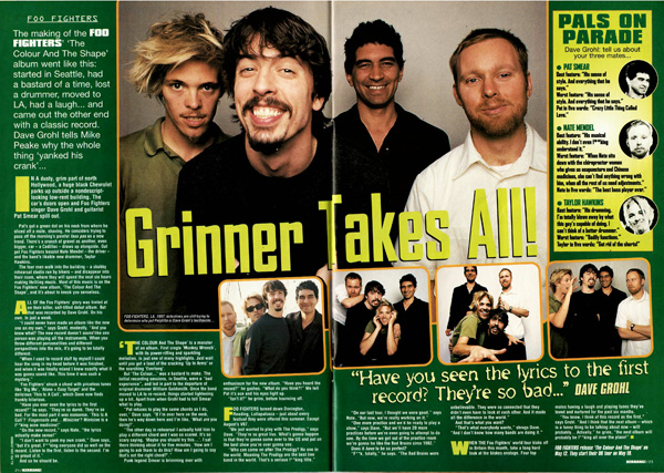 Foo Fighters; Kerrang, May 1997